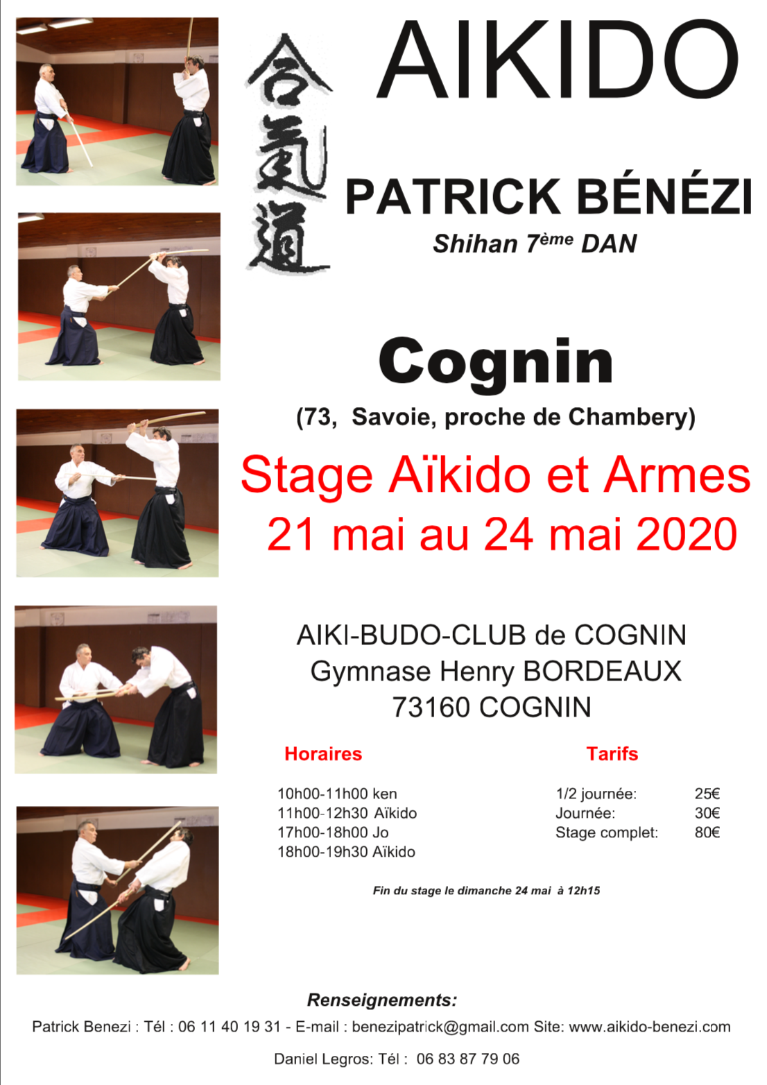 Stage patrick benezi cognin 2020