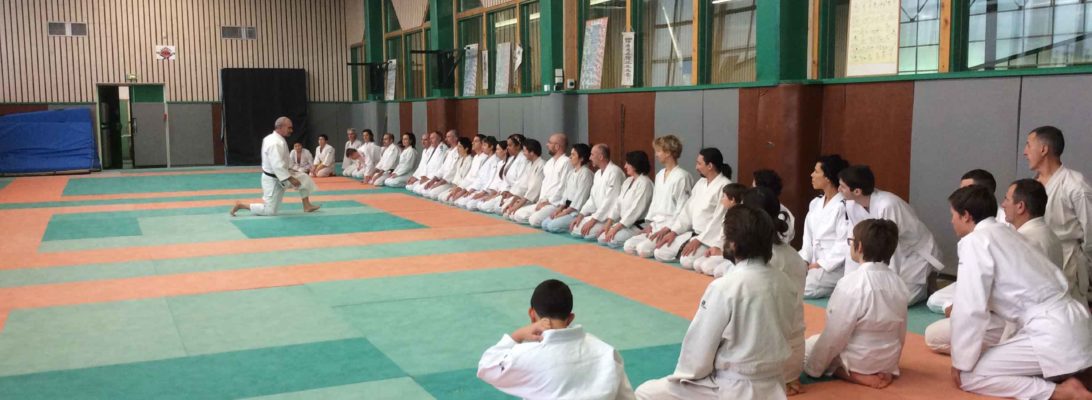 stage aikido cognin debutant