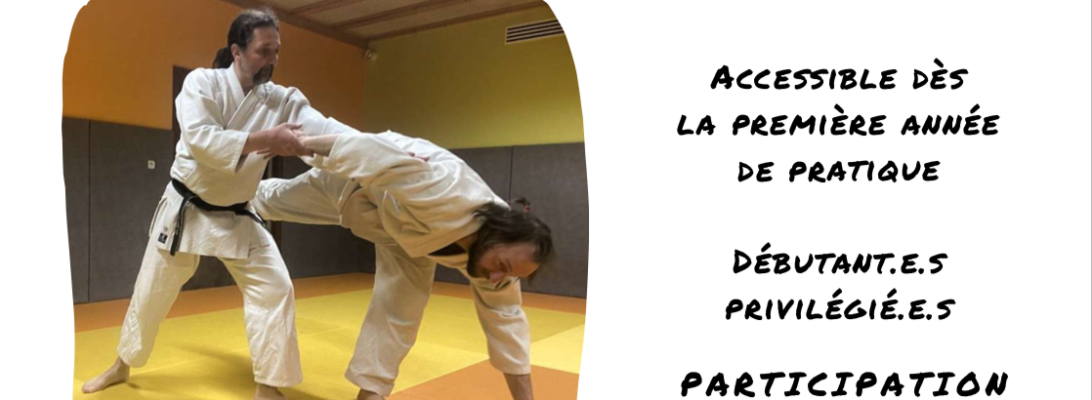 Stage aikido débutant cognin avril 2022